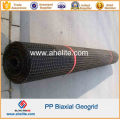 PP Двухосное geogrid с размерами апертуры 34mmx35mm